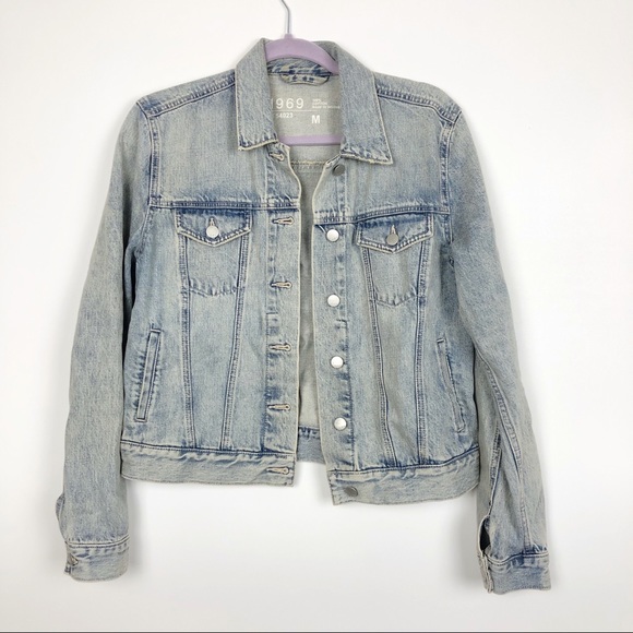 GAP Jackets & Blazers - GAP 1969 Washed Denim Jacket